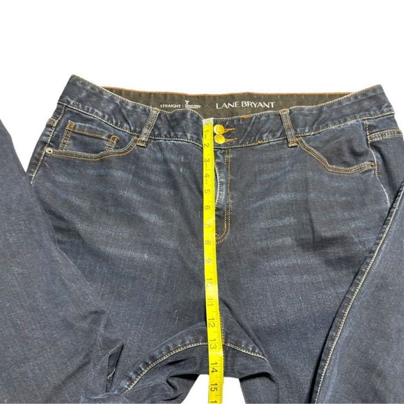 Layne Bryant Straight Cut Jeans Size 22 Short Blue - Picture 11 of 11
